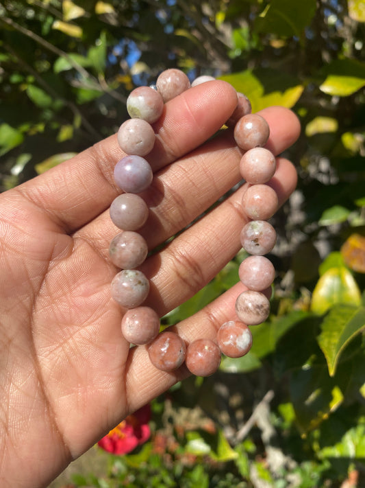 Flower Agate Bracelet