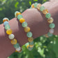 3-Piece Abundance Bracelet Set - Green Aventurine for Wealth